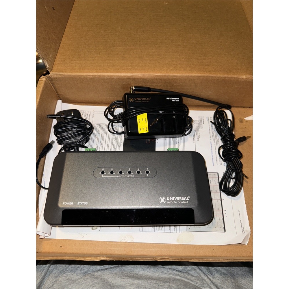 Universal Remote Control (URC) MRF-350/ RF Sensor RFX 250 Kit W/ All‎ Cords